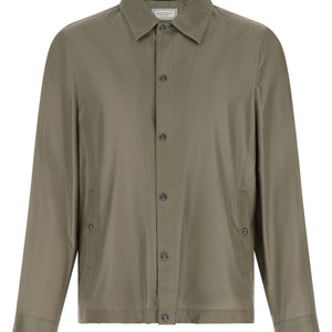 Brunello Cucinelli Membrane Silk Jacket