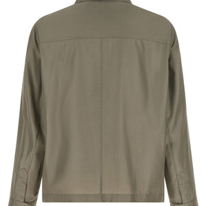 Brunello Cucinelli Membrane Silk Jacket
