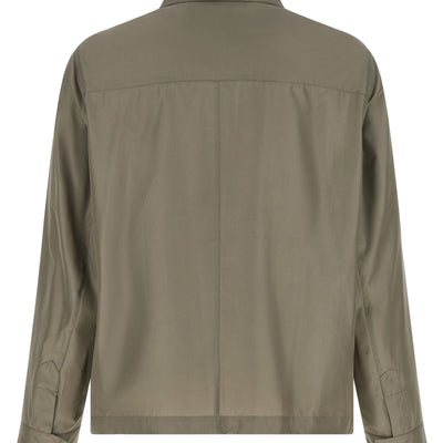 Brunello Cucinelli Membrane Silk Jacket