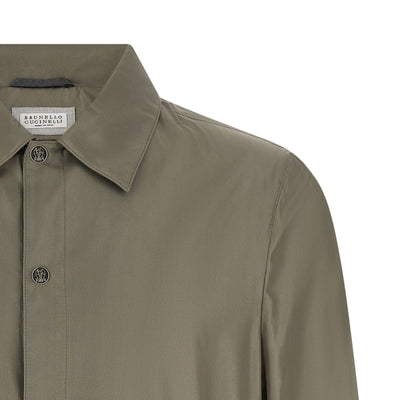 Brunello Cucinelli Membrane Silk Jacket