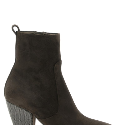 Brunello Cucinelli Precious Heel Ankle Boots