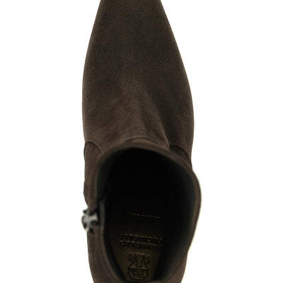 Brunello Cucinelli Precious Heel Ankle Boots