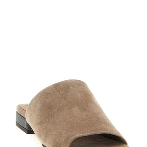 Brunello Cucinelli Monile Suede Sandals