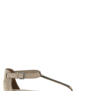 Brunello Cucinelli Precious Strap Sandals