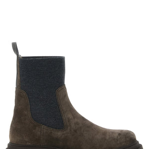 Brunello Cucinelli Precious Loop Detail Ankle Boots