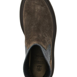 Brunello Cucinelli Precious Loop Detail Ankle Boots