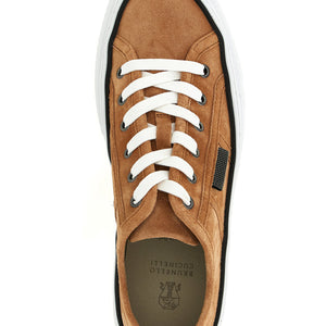 Brunello Cucinelli Shiny Tab Sneakers