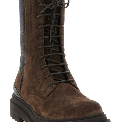 Brunello Cucinelli Precious Detail Ankle Boots