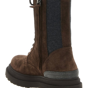 Brunello Cucinelli Precious Detail Ankle Boots