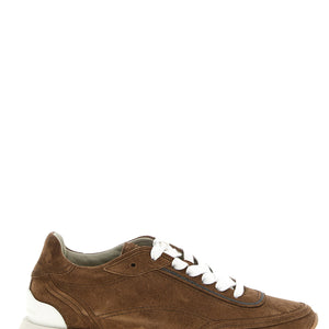 Brunello Cucinelli Monile Suede Sneakers