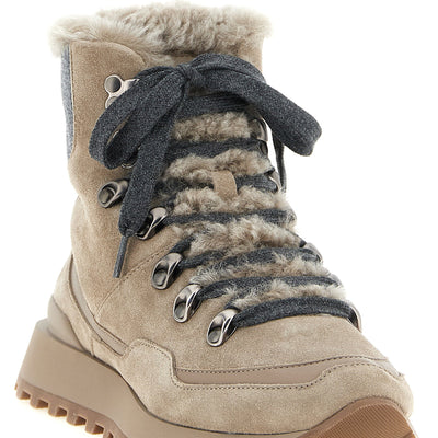 Brunello Cucinelli Lace-up Ankle Boots With Hooks