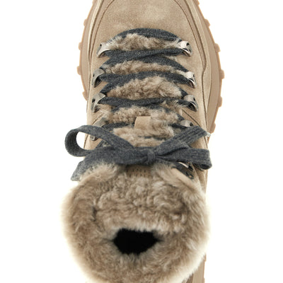 Brunello Cucinelli Lace-up Ankle Boots With Hooks