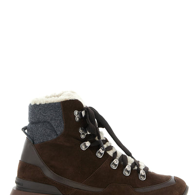 Brunello Cucinelli Lace-up Ankle Boots With Hooks