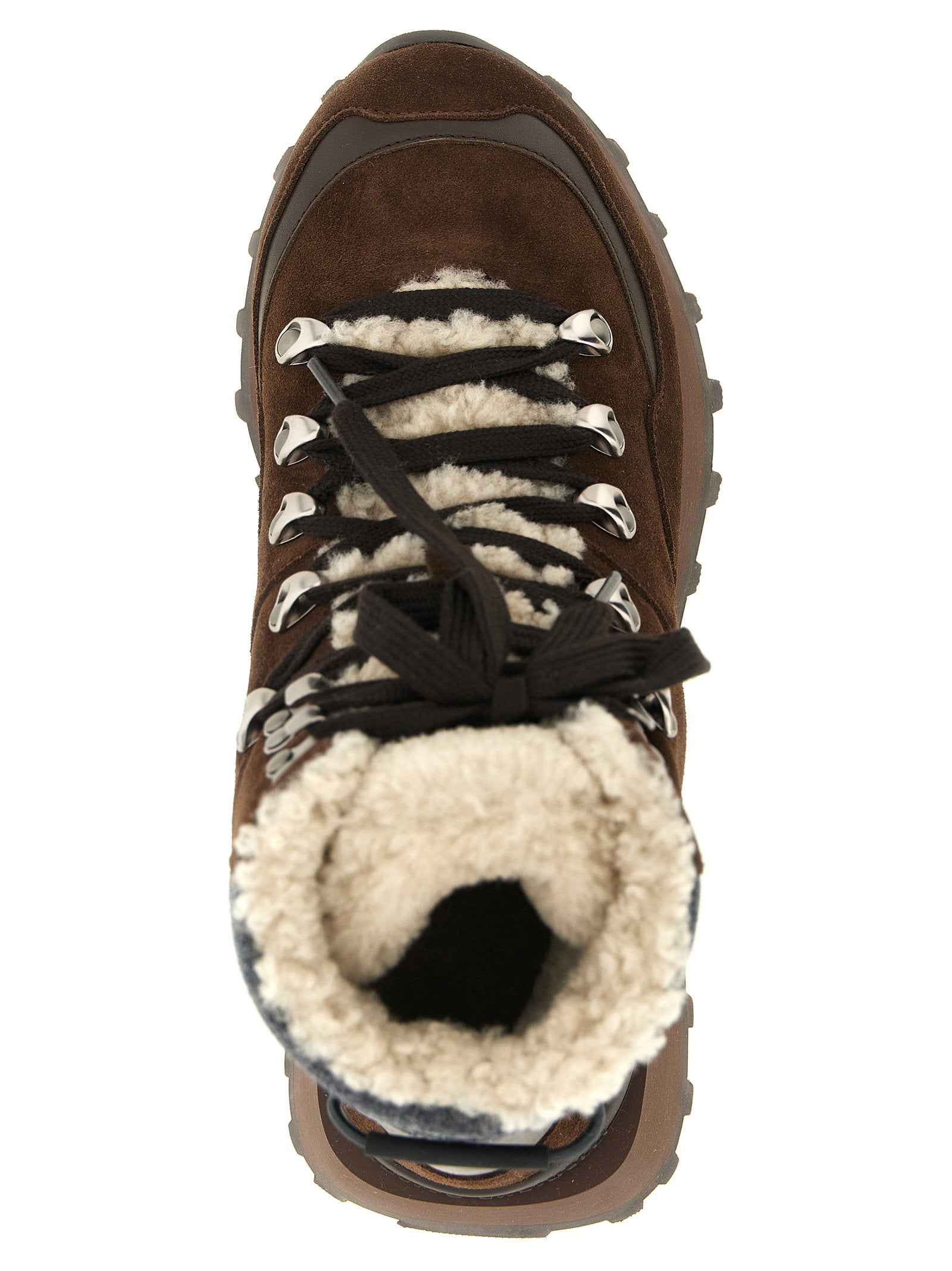 Brunello Cucinelli Lace-up Ankle Boots With Hooks