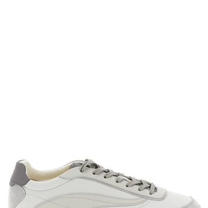Brunello Cucinelli Techno And Nubuck Fabric Sneakers