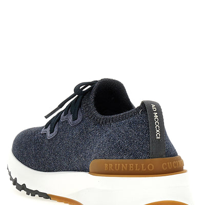 Brunello Cucinelli Knitted Sneakers
