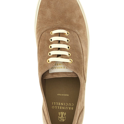 Brunello Cucinelli Suede Sneakers