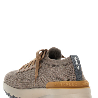 Brunello Cucinelli Knitted Sneakers
