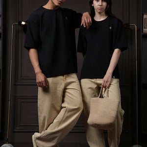Waffle T Shirt - Black