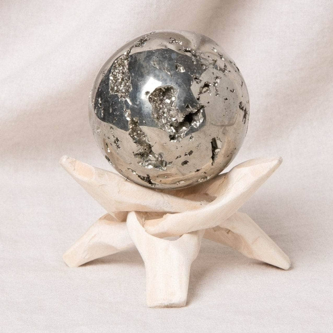 Natural Pyrite Sphere - AAA Premium Quality