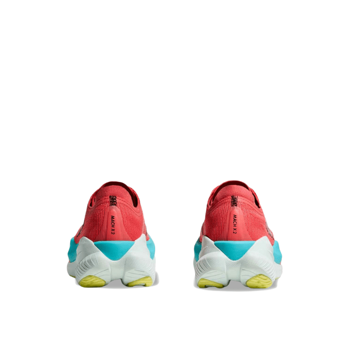 Hoka Mach X 2 Grapefruit Electric Coral