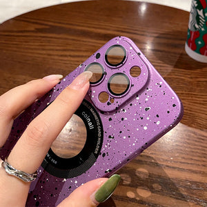 iPhone 13 Series Magnetic Splash Ink Style Case