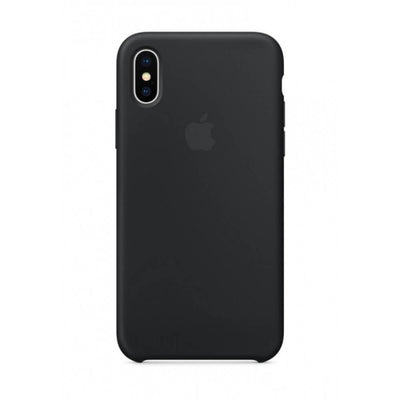 Silicone Case For iPhone XS Max - Black