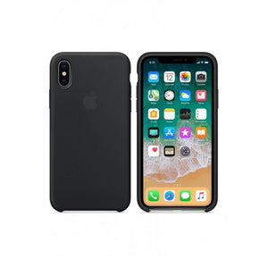 Silicone Case For iPhone XS Max - Black