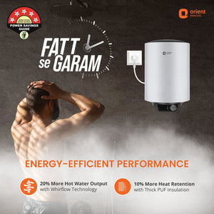 Maverick 5 Star Rated Polymer Coated Tank Water Heater (Geyser)