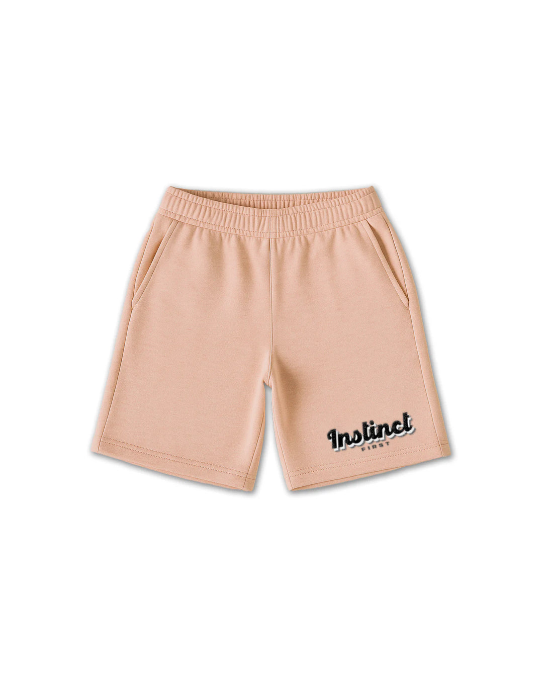 Retro Melange Orange - Oversized Shorts