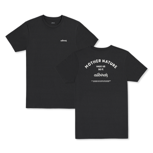 Men's Recycled Tee - Mother Nature - Natural Black