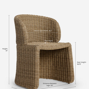 Mettam Indoor / Outdoor Dining Chair