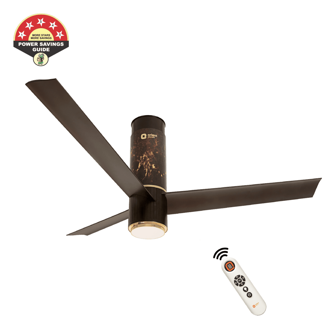 Aeroslim with IoT, Remote & 3CCT Underlight BLDC PRO Smart Ceiling Fan