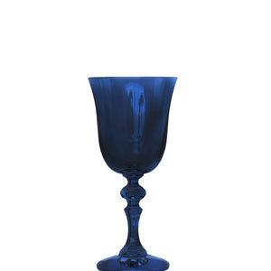 Estelle Colored Regal Goblet - Set of 6 {Midnight Blue}