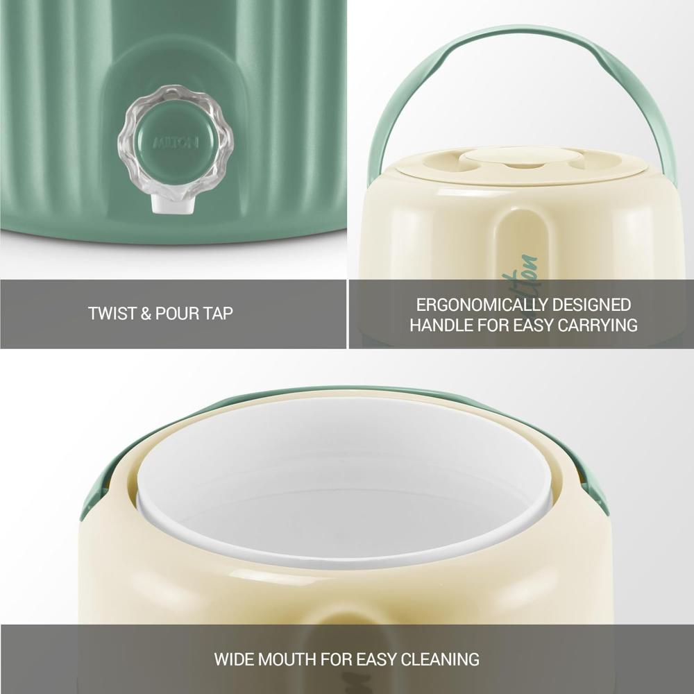 Milton Kool Pristine 12 Insulated Plastic Water Jug