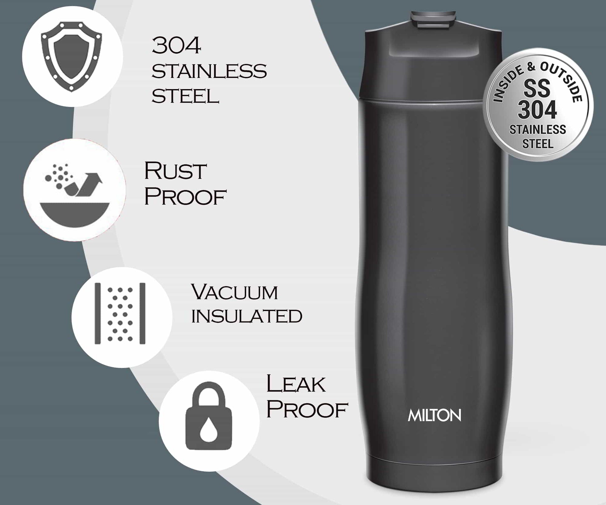 Revive Thermosteel Water Bottle (Milton)