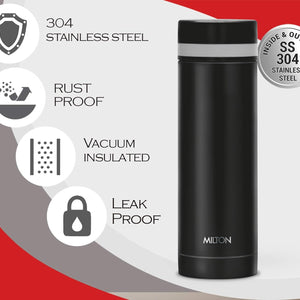 Milton Slim Thermosteel Vacuum Insulated Hot & Cold Water Bottle | 1 Pc