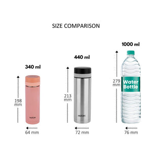 Milton Slim Thermosteel Vacuum Insulated Hot & Cold Water Bottle | 1 Pc