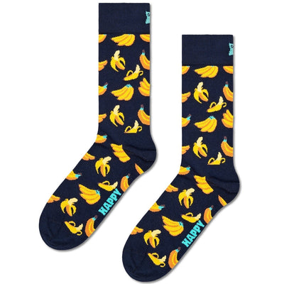 Mini & Me: Matching Banana Sock Set for Kids & Adults