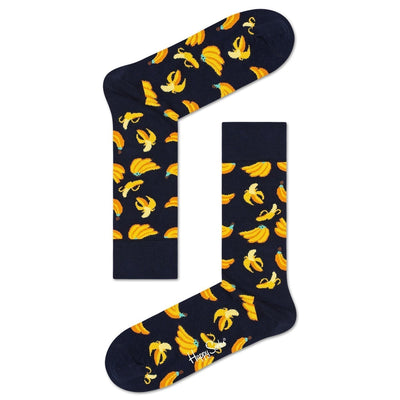 Mini & Me: Matching Banana Sock Set for Kids & Adults