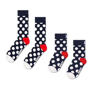 Mini & Me: Matching Big Dot Sock Set for Kids & Adults