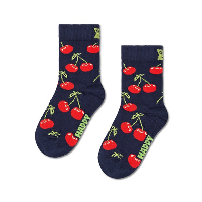 Mini & Me: Matching Cherry Sock Set for Kids & Adults