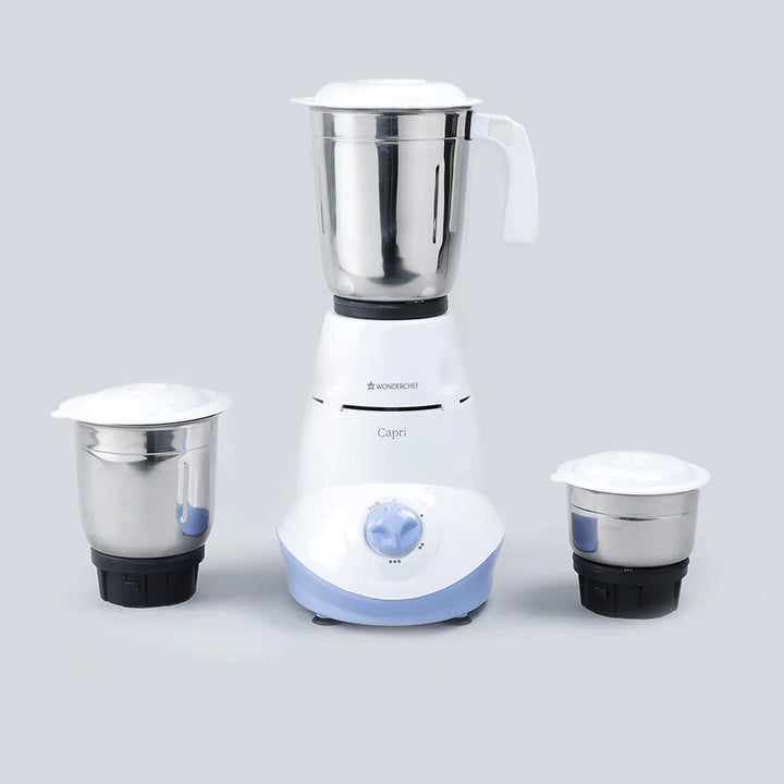 Capri Mixer Grinder 550W With 3 Stainless Steel Jars