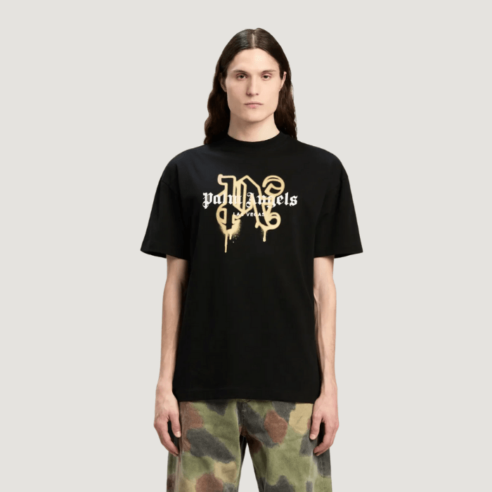 Palm Angels Monogram Spray City T-shirt Las Vegas