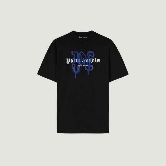 Palm Angels Monogram Spray City T-Shirt New York