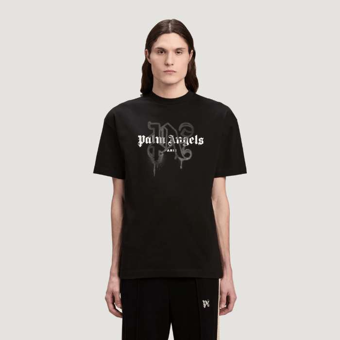 Palm Angels Monogram Spray City T-Shirt Paris