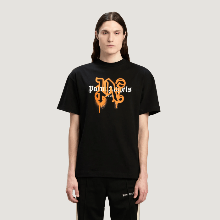 Palm Angels Monogram Spray City T-shirt Rome