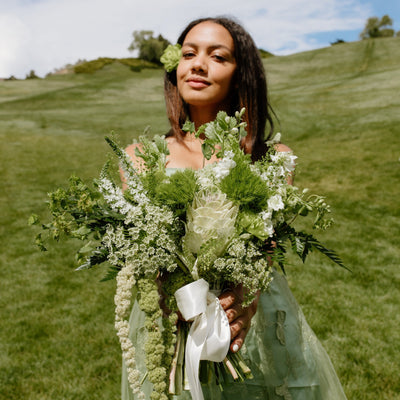 Moss Green Wedding