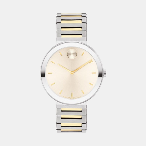 Bold Women Quartz Rose Gold Dial Analog Stainless Steel Watch 3601091