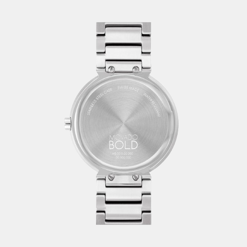 Bold Women Quartz Rose Gold Dial Analog Stainless Steel Watch 3601091